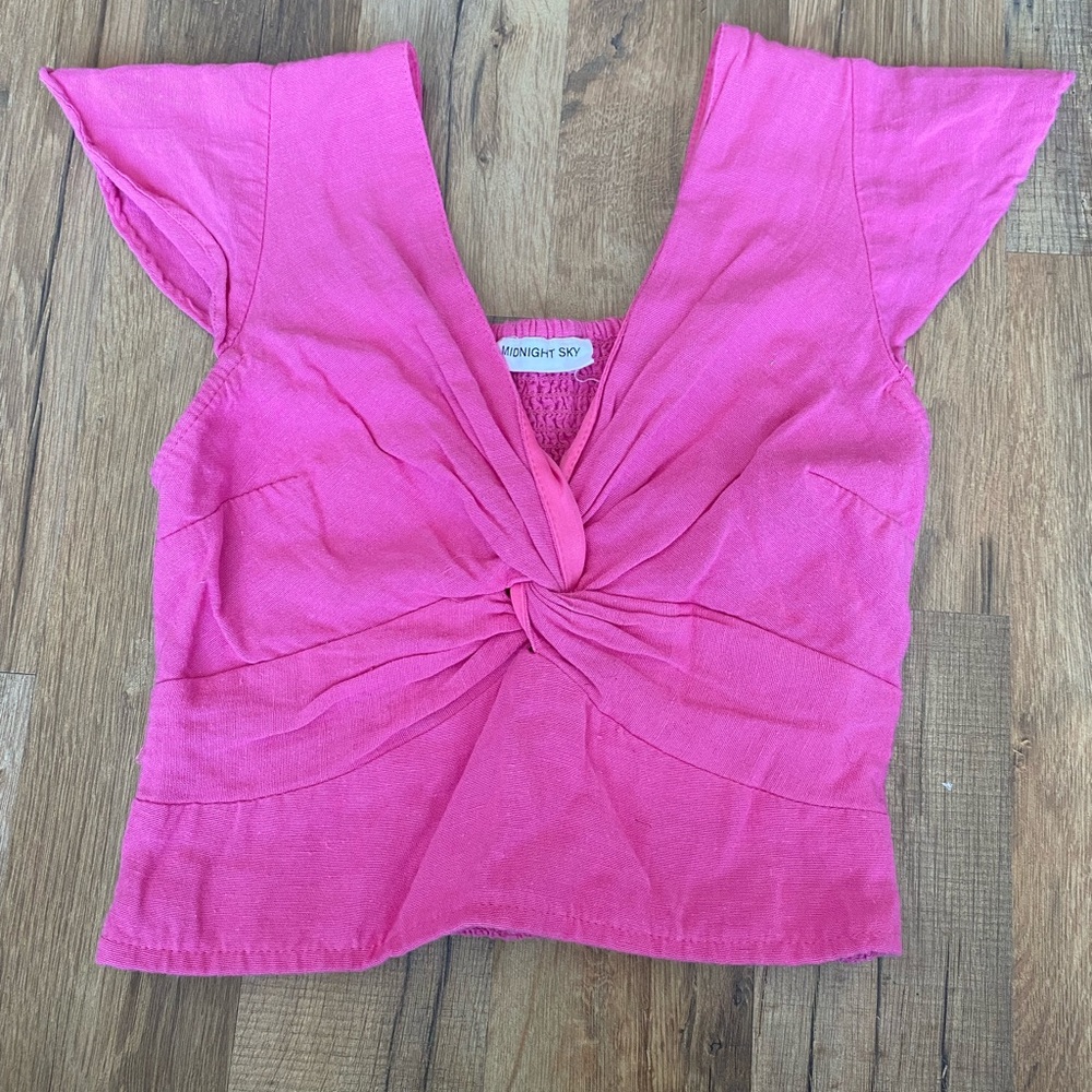 Pink top